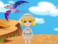 Logħba Nastya Dinosaur Bone Tħaffir onlajn
