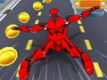 Logħba Subway Run Superhero Robot onlajn