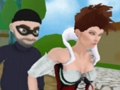 Logħba Princess Subway Run - Wild Rush vs Robber onlajn