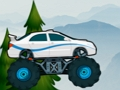 Logħba Monster Truck Mountain Climb onlajn