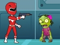 Logħba Power Rangers Zombie Shooter onlajn