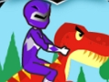 Logħba Power Rangers T-Rex Runner onlajn