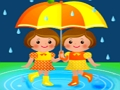 Logħba Puzzle ta 'Jum ix-Xita għat-Tfal  onlajn