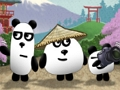 Logħba 3 Pandas Fil-Ġappun HTML5  onlajn