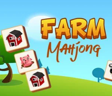 Logħba Farm Mahjong onlajn