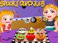 Logħba Cupcakes Spooky  onlajn