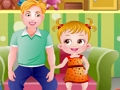 Logħba Jum l-Ommijiet Hazel Baby onlajn
