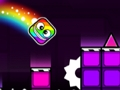 Logħba Ġeometrija Dash: Neon Rainbow  onlajn