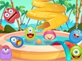 Logħba Għaqqad Pool Monster  onlajn