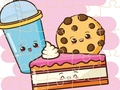 Logħba Jigsaw tal-Ikel Kawaii  onlajn