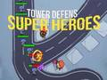 Logħba Tower Defense: Superheroes  onlajn