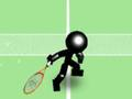 Logħba Stickman Tennis 3d onlajn