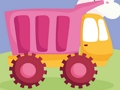 Logħba Jigsaw tat-Trucks Ħelu tat-Tfal  onlajn