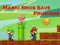 Logħba Mario Bros Save Princess onlajn