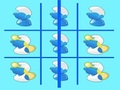 Logħba Smurfs tic tac toe onlajn