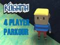 Logħba Kogama 4 Player Parkour onlajn