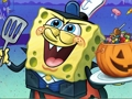 Logħba SpongeBob Halloween Puzzle  onlajn