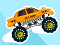 Logħba Crazy Monster Taxi  onlajn