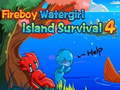 Logħba Fireboy Watergirl Island Sopravivenza 4 onlajn