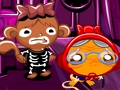 Logħba Monkey Go Happy Stage 575 Xadini Mur Halloween  onlajn