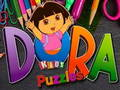 Logħba Puzzles Dora Kids  onlajn