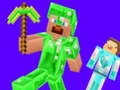 Logħba Minecraft: Creeper vs Enderman  onlajn