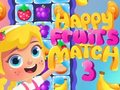 Logħba Frott Happy Match3  onlajn