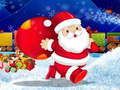 Logħba Christmas Santa Slide onlajn