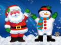 Logħba Christmas Snowman Jigsaw Puzzle onlajn