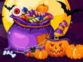 Logħba Puzzles Halloween tad-Dar tas-Sħaħar  onlajn