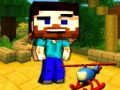 Logħba Avventura tal-ħelikopter tal-mineblock  onlajn