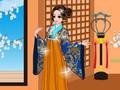 Logħba Kimono cutie dress up onlajn
