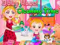 Logħba Ħin tat-Tindif Baby Hazel  onlajn