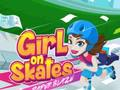 Logħba Tifla fuq skates paper blaze onlajn