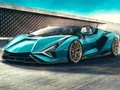 Logħba Lamborghini Sian Roadster Puzzle onlajn