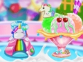 Logħba Unicorn Ice Cream Corn Maker onlajn