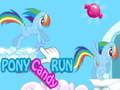 Logħba Pony Candy Run onlajn
