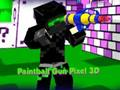 Logħba Paintball Gun Pixel 3D onlajn