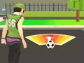 Logħba Il-futbol jispara 3d onlajn