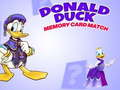 Logħba Taqbila tal-karta tal-memorja Donald Duck  onlajn