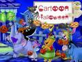 Logħba Cartoon Halloween Slide Puzzle onlajn