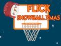 Logħba Flick Snowball Xmas onlajn