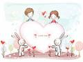 Logħba Valentine Young Love onlajn