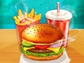 Logħba Happy Kids Burger Maker onlajn