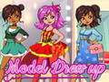 Logħba Mudell Dress up  onlajn