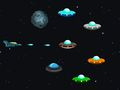Logħba UFO Spazjali Shooter  onlajn