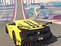 Logħba Stunts Crazy Car fl-Ispazju Fond  onlajn