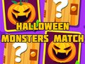 Logħba Match Monsters Halloween onlajn