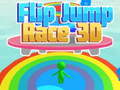 Logħba Flip Jump Race 3D onlajn