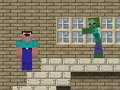 Logħba Noob vs zombies 3 onlajn
